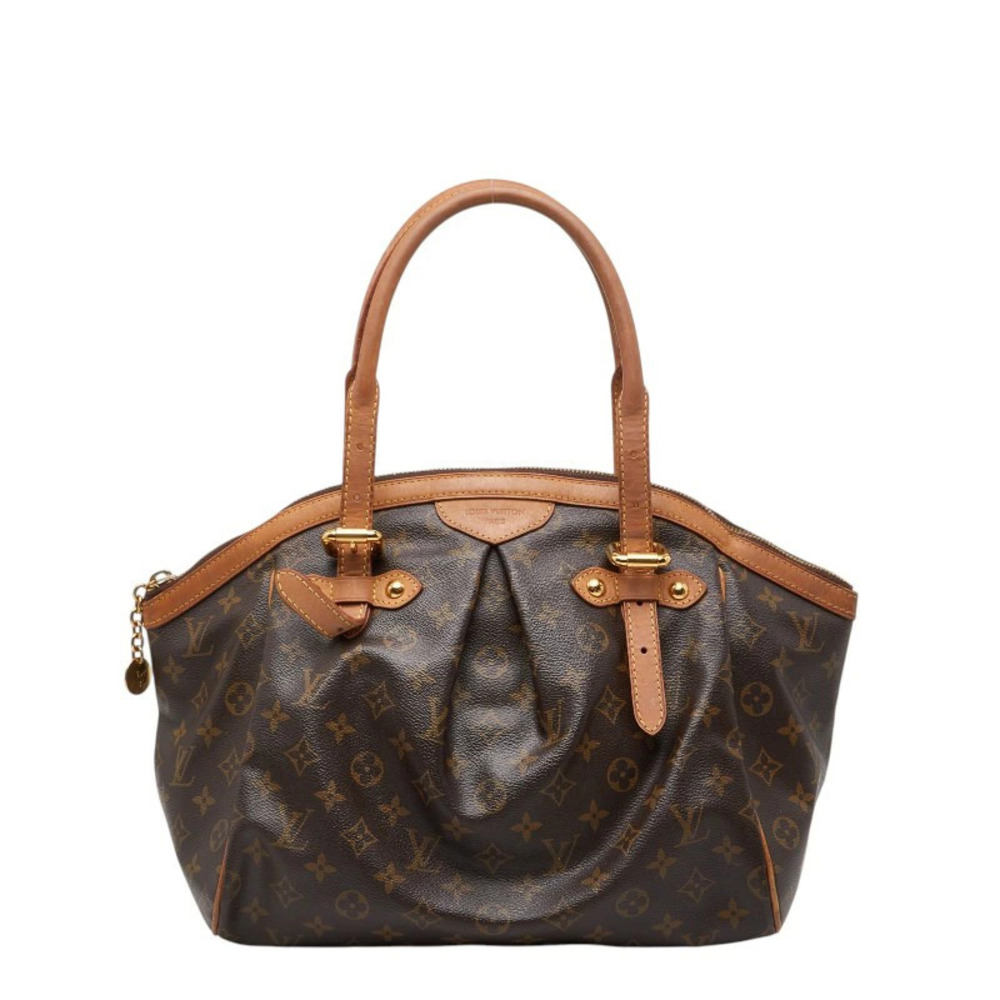 Louis Vuitton Monogram Tivoli Brown Bag 2way Shoulder Leather - Picture 2 of 10